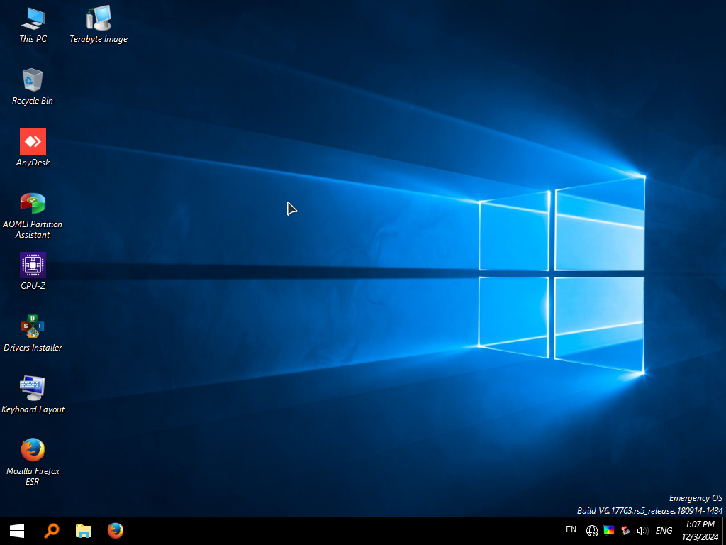 WinPE 10 Preview